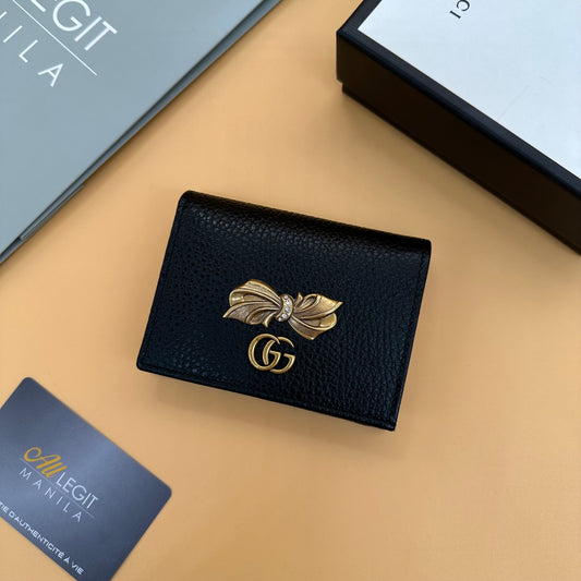 GUCCI BOW COMPACT WALLET