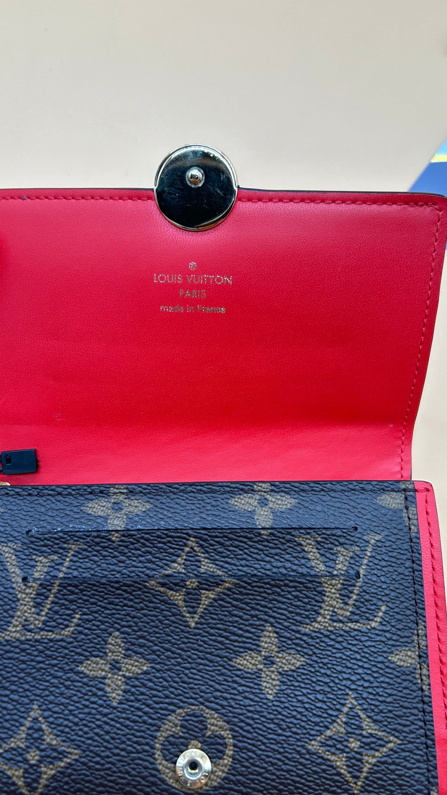 LV FLORE COMPACT WALLET