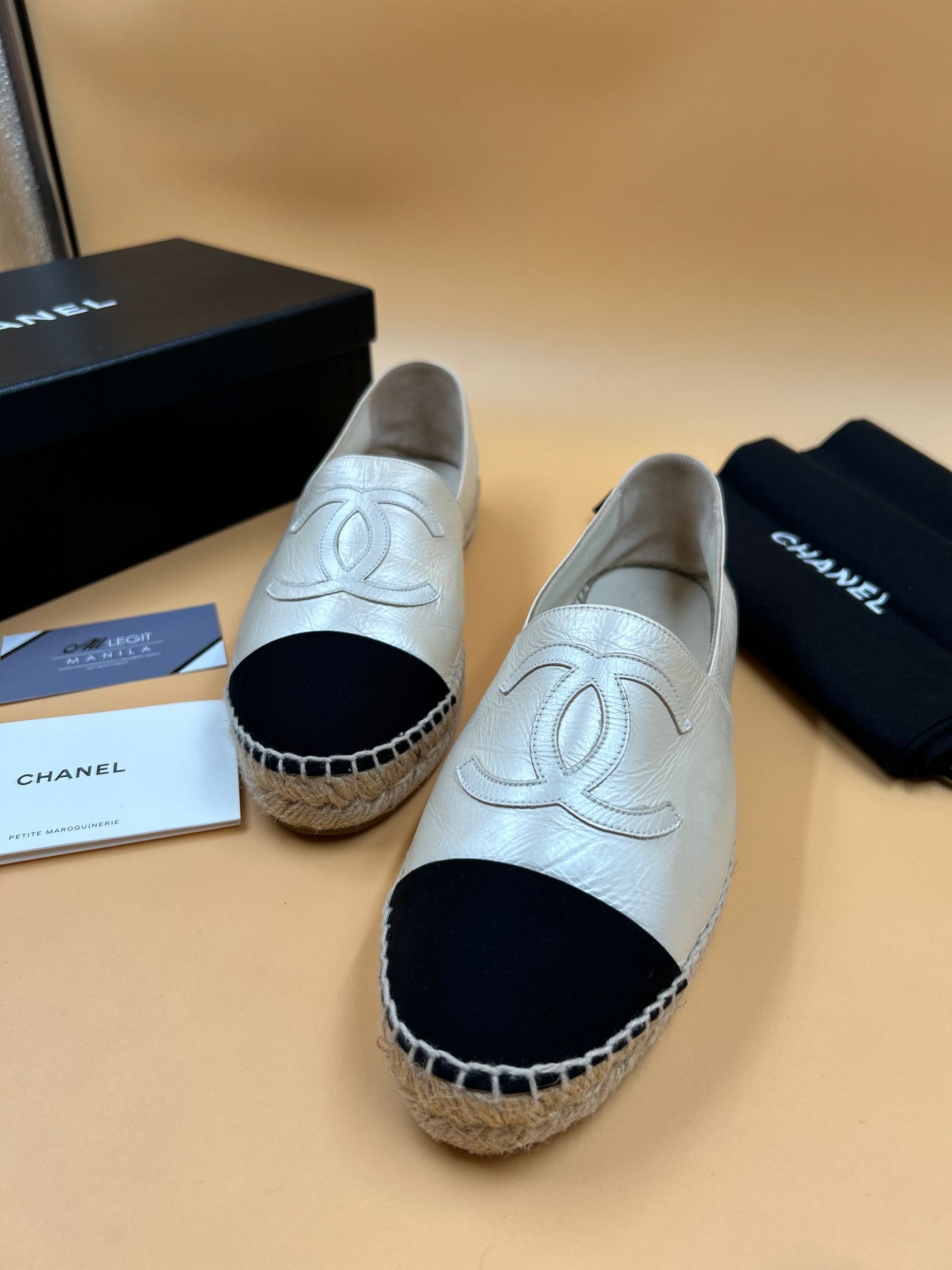 CHANEL ESPADRILLE EU38