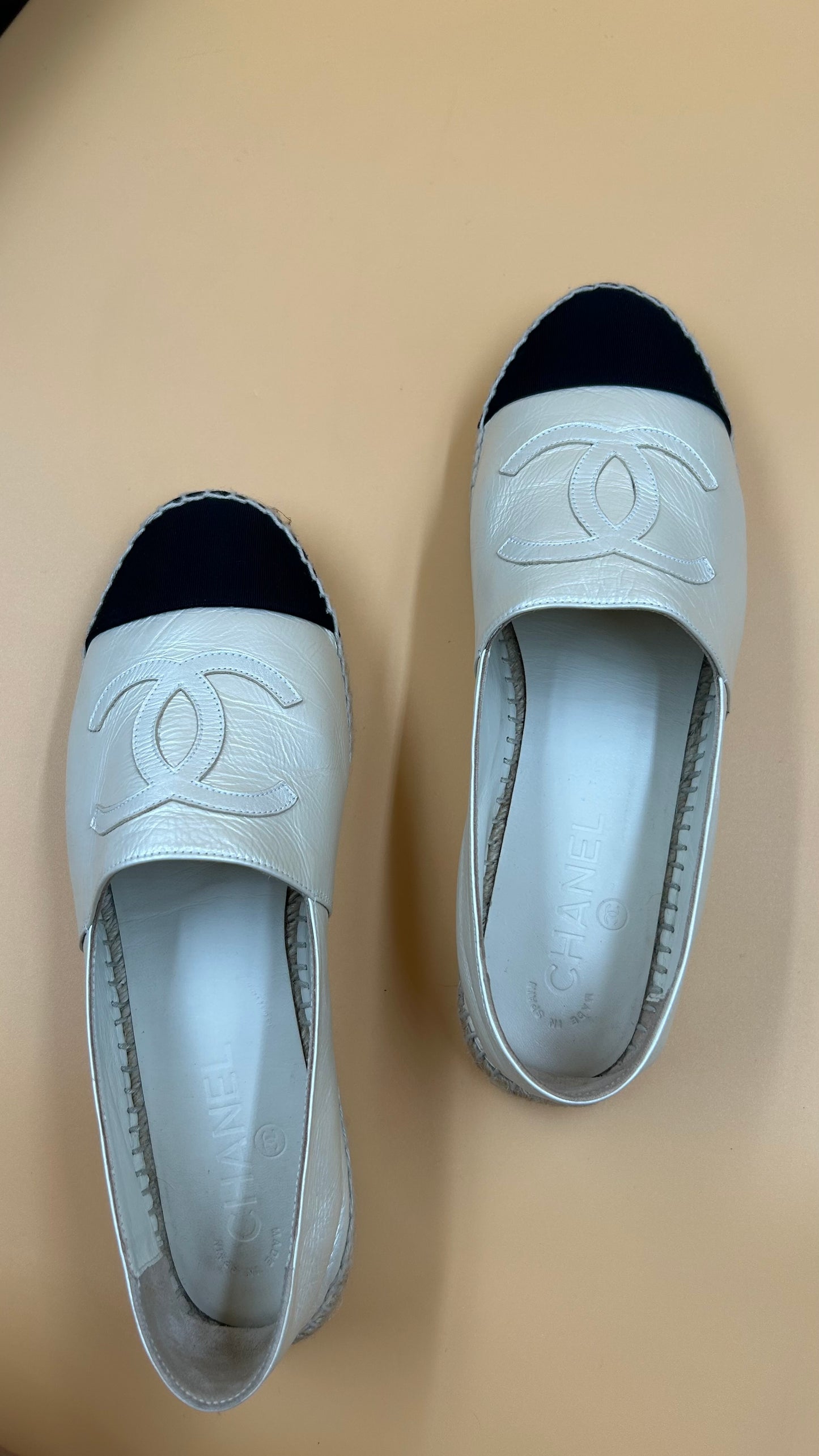 CHANEL ESPADRILLE EU38