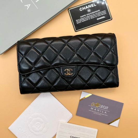 CHANEL CLASSIC FLAP LAMBSKIN WALLET